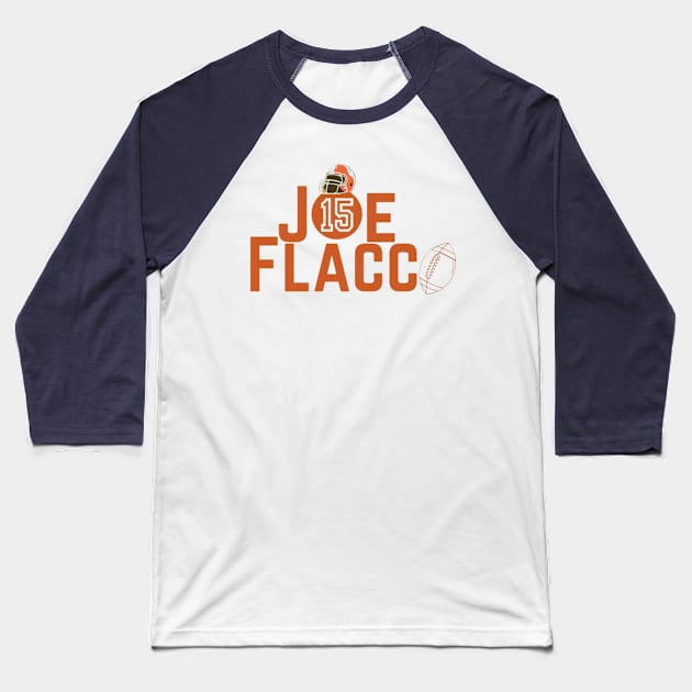 Joe Flacco 15 Baseball T-Shirt by Alexander S.